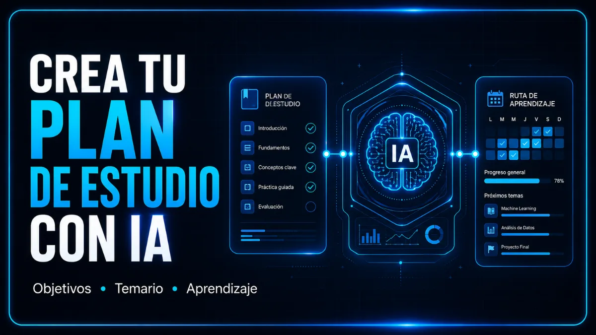 Crea tu propio panel de estudio con IA